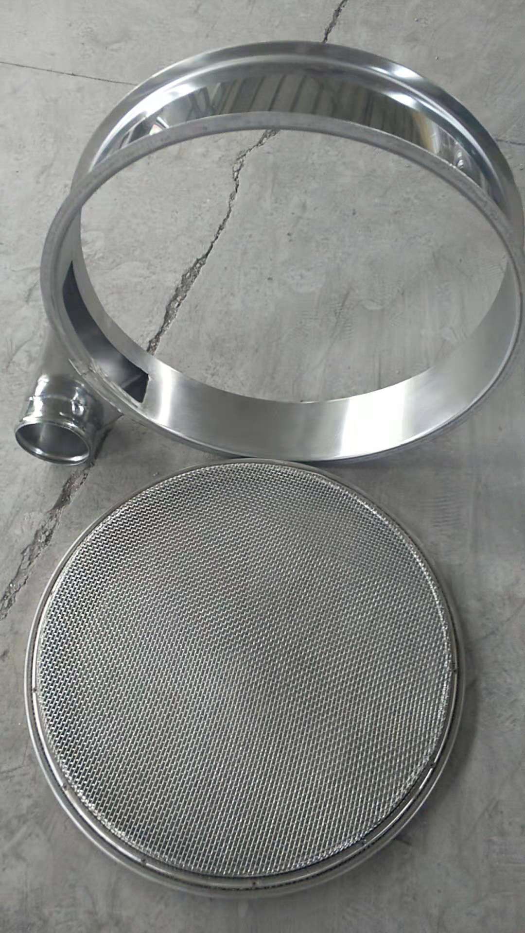 振動(dòng)篩中框L型網(wǎng)架