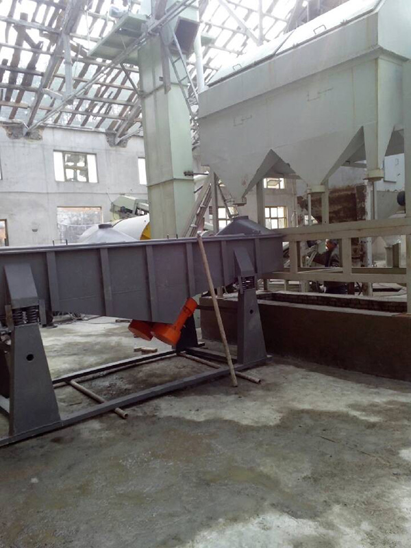 TD250斗提+滾筒篩+直線篩  陜西漢中現場